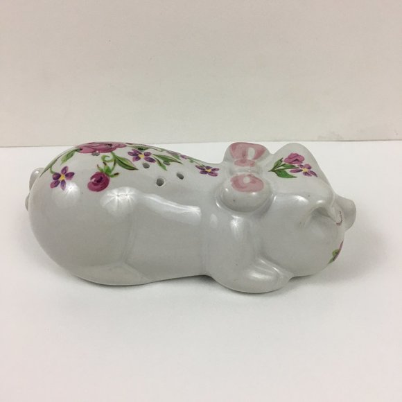 VTG Avon Pampered Pig Ceramic Pomander Fragrance Holder Box - Picture 3 of 9
